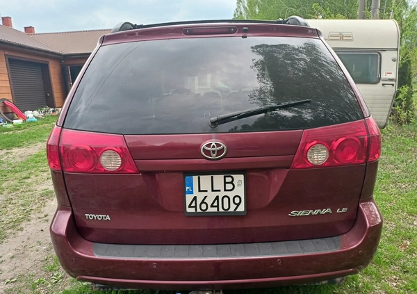 Toyota Sienna cena 33800 przebieg: 320000, rok produkcji 2007 z Lubartów małe 16